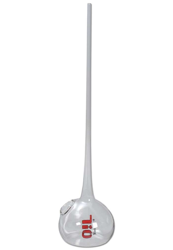 Pipa a bolla in vetro pure oil