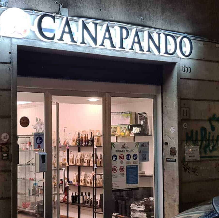 Vendita di cannabis a Roma: il progetto di Canapando