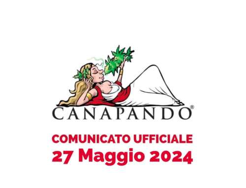 Comunicato Ufficiale Canapando® – 27 Maggio 2024
